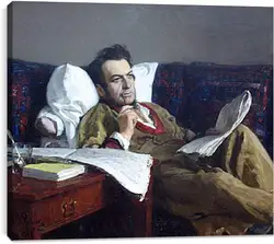 Постер на подрамнике - Глинка сочиняет оперу. Илья Репин
Постер на подрамнике - Глинка сочиняет оперу. Илья Репин