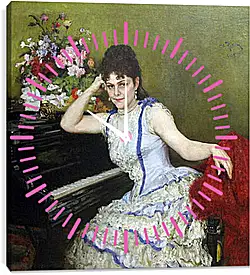 Часы картина - Портрет С. И. Ментер. Илья Репин
Часы картина - Портрет С. И. Ментер. Илья Репин