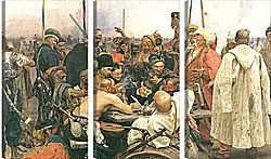 Модульная картина - Казаки пишут письмо турецкому султану. Илья Репин
Модульная картина - Казаки пишут письмо турецкому султану. Илья Репин
