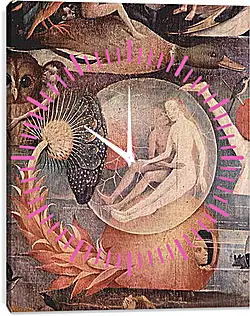 Часы картина - Сад земных наслаждений фрагмент. Иероним Босх
Часы картина - Сад земных наслаждений фрагмент. Иероним Босх
