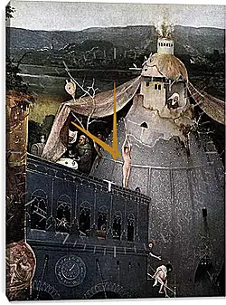 Часы картина - Триптих Искушение св.Антония. Иероним Босх
Часы картина - Триптих Искушение св.Антония. Иероним Босх