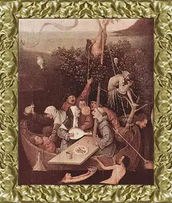 Картина в раме - The Ship of Fools. Иероним Босх
Картина в раме - The Ship of Fools. Иероним Босх