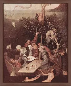 Картина в раме - The Ship of Fools. Иероним Босх
Картина в раме - The Ship of Fools. Иероним Босх