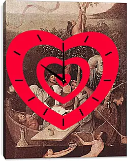 Часы картина - The Ship of Fools. Иероним Босх
Часы картина - The Ship of Fools. Иероним Босх
