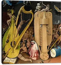 Постер на подрамнике - Musical instruments. Иероним Босх
Постер на подрамнике - Musical instruments. Иероним Босх