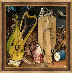 Картина в раме - Musical instruments. Иероним Босх
Картина в раме - Musical instruments. Иероним Босх