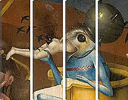 Модульная картина - Bird-headed monster or The Prince of Hell - close-up head. Иероним Босх
Модульная картина - Bird-headed monster or The Prince of Hell - close-up head. Иероним Босх