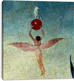 Постер на подрамнике - Winged man with fruit flies to heaven. Иероним Босх
Постер на подрамнике - Winged man with fruit flies to heaven. Иероним Босх