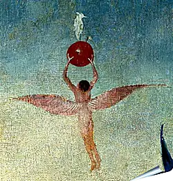 Плакат на стену - Winged man with fruit flies to heaven. Иероним Босх
Плакат на стену - Winged man with fruit flies to heaven. Иероним Босх