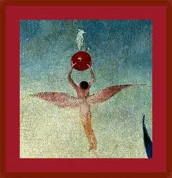 Картина в раме - Winged man with fruit flies to heaven. Иероним Босх
Картина в раме - Winged man with fruit flies to heaven. Иероним Босх