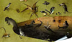 Плакат на стену - Pond with fictional creatures. Иероним Босх
Плакат на стену - Pond with fictional creatures. Иероним Босх