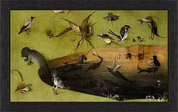 Картина в раме - Pond with fictional creatures. Иероним Босх
Картина в раме - Pond with fictional creatures. Иероним Босх