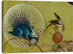 Постер на подрамнике - The Garden of Earthly Delights, central panel porcupine. Иероним Босх
Постер на подрамнике - The Garden of Earthly Delights, central panel porcupine. Иероним Босх