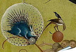 Плакат на стену - The Garden of Earthly Delights, central panel porcupine. Иероним Босх
Плакат на стену - The Garden of Earthly Delights, central panel porcupine. Иероним Босх