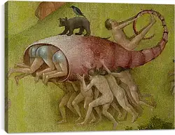 Постер на подрамнике - Lobster shell with people. Иероним Босх
Постер на подрамнике - Lobster shell with people. Иероним Босх