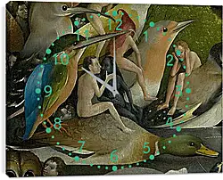 Часы картина - Bird and Man riding a duck. Иероним Босх
Часы картина - Bird and Man riding a duck. Иероним Босх