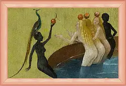 Картина в раме - Women with peacock. Иероним Босх
Картина в раме - Women with peacock. Иероним Босх
