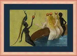Картина в раме - Women with peacock. Иероним Босх
Картина в раме - Women with peacock. Иероним Босх