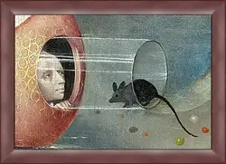 Картина в раме - Man with mouse. Иероним Босх
Картина в раме - Man with mouse. Иероним Босх
