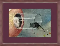 Картина в раме - Man with mouse. Иероним Босх
Картина в раме - Man with mouse. Иероним Босх