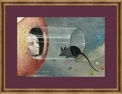 Картина в раме - Man with mouse. Иероним Босх
Картина в раме - Man with mouse. Иероним Босх