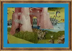 Картина в раме - Hybrid stone formation with tubes, riders. Иероним Босх
Картина в раме - Hybrid stone formation with tubes, riders. Иероним Босх