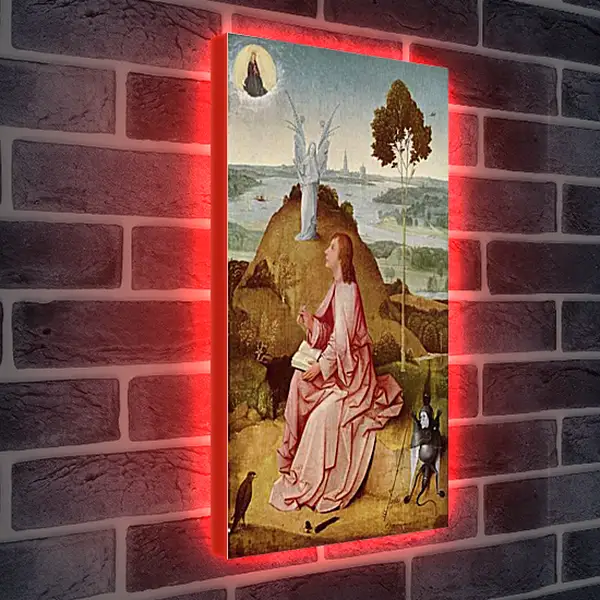 Лайтбокс световая панель - Saint John the Evangelist on Patmos. Иероним Босх
Лайтбокс световая панель - Saint John the Evangelist on Patmos. Иероним Босх