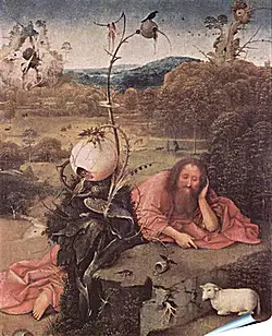 Плакат на стену - Saint John the Baptist in the Wilderness. Иероним Босх
Плакат на стену - Saint John the Baptist in the Wilderness. Иероним Босх