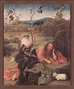 Картина в раме - Saint John the Baptist in the Wilderness. Иероним Босх
Картина в раме - Saint John the Baptist in the Wilderness. Иероним Босх