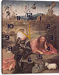 Часы картина - Saint John the Baptist in the Wilderness. Иероним Босх
Часы картина - Saint John the Baptist in the Wilderness. Иероним Босх