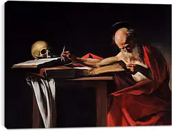 Постер на подрамнике - Пишущий Иероним. Микеланджело Караваджо
Постер на подрамнике - Пишущий Иероним. Микеланджело Караваджо