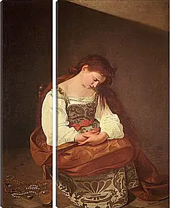 Модульная картина - Penitent Magdalene. Микеланджело Караваджо
Модульная картина - Penitent Magdalene. Микеланджело Караваджо