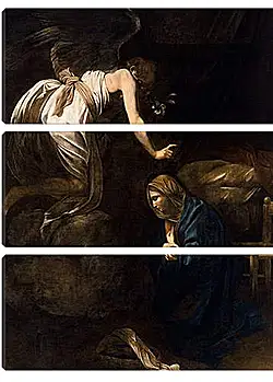 Модульная картина - Annunciation. Микеланджело Караваджо
Модульная картина - Annunciation. Микеланджело Караваджо