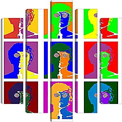 Модульная картина - John lennon. Поп-арт Модульная картина - John lennon. Поп-арт