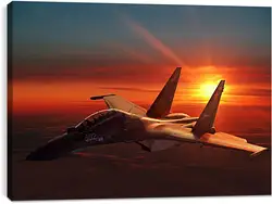 Постер на подрамнике - СУ 30MK Постер на подрамнике - СУ 30MK