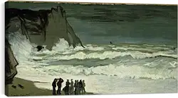 Постер на подрамнике - Grosse Mer a Etretat Постер на подрамнике - Grosse Mer a Etretat