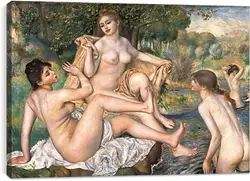 Постер на подрамнике - The Large Bathers Постер на подрамнике - The Large Bathers