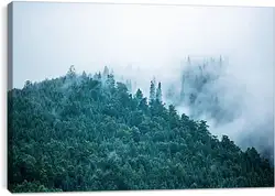 Постер на подрамнике - Туман в горах Постер на подрамнике - Туман в горах