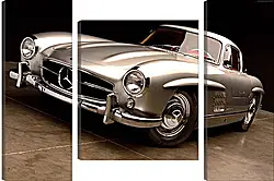 Модульная картина - Mercedes Benz 300sl Модульная картина - Mercedes Benz 300sl