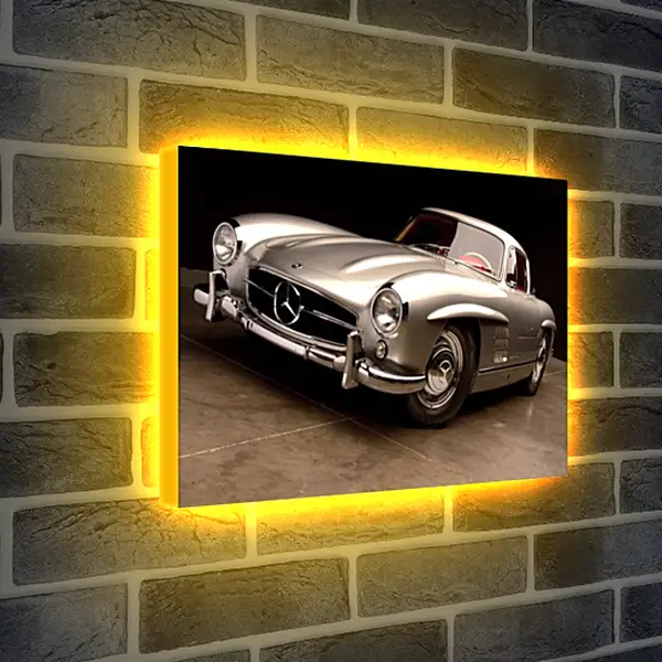 Лайтбокс световая панель - Mercedes Benz 300sl Лайтбокс световая панель - Mercedes Benz 300sl