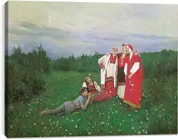 Постер на подрамнике - Северная идиллия Постер на подрамнике - Северная идиллия