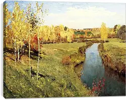 Постер на подрамнике - Золотая Осень Постер на подрамнике - Золотая Осень