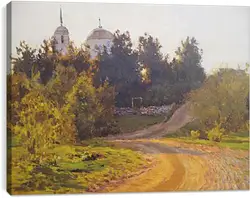 Постер на подрамнике - Неизвестно (Левитан) Постер на подрамнике - Неизвестно (Левитан)