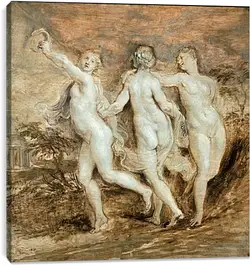 Постер на подрамнике - The Three Graces Постер на подрамнике - The Three Graces