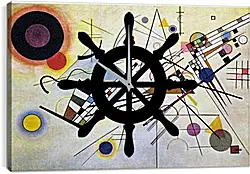 Часы картина - Composition 8 Часы картина - Composition 8