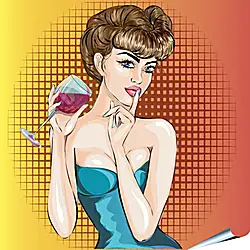 Плакат на стену - Девушка-загадка Плакат на стену - Девушка-загадка