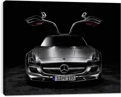 Постер на подрамнике - Mercedes SLS AMG Постер на подрамнике - Mercedes SLS AMG