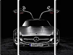 Модульная картина - Mercedes SLS AMG Модульная картина - Mercedes SLS AMG
