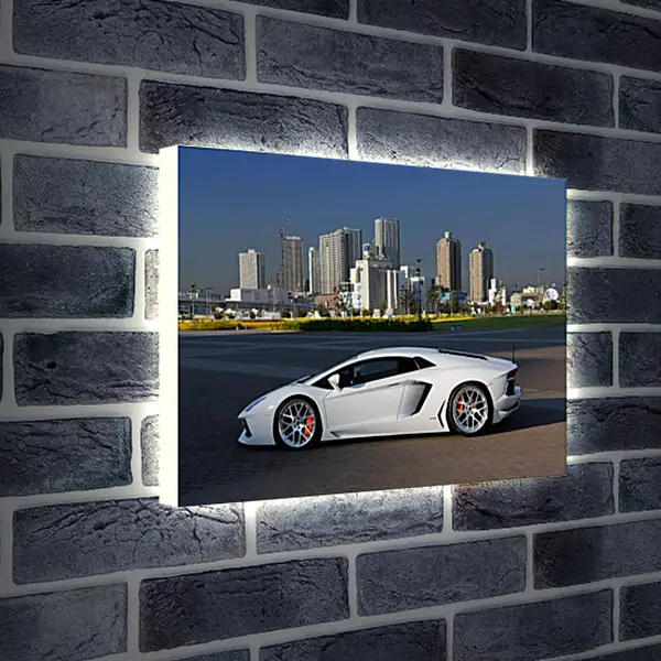 Лайтбокс световая панель - Lamborghini Aventador Лайтбокс световая панель - Lamborghini Aventador