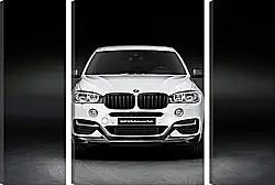 Модульная картина - BMW X6 белый Модульная картина - BMW X6 белый